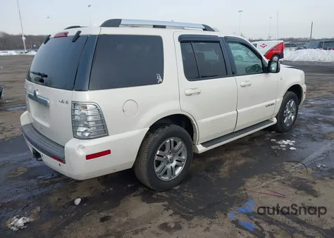 2007 Mercury Mountaineer Premier из США, поврежденный, VIN 4M2EU48867UJ20801